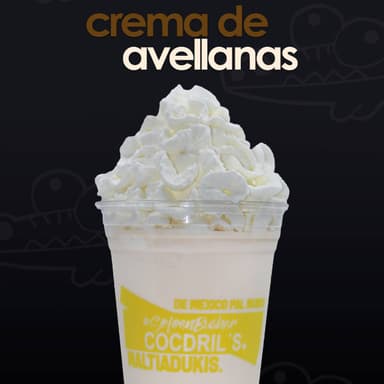 Malteada crema avellanas