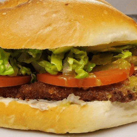 Torta de milanesa de pollo