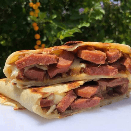 CREPA DE SALCHICHA