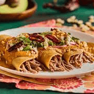 Enchiladas de Carne