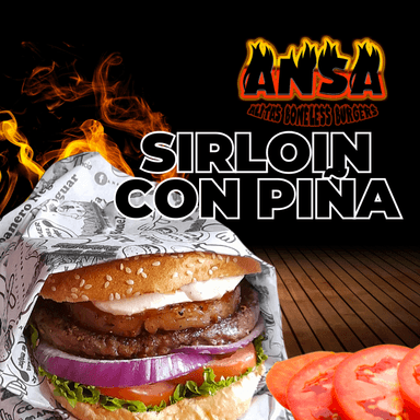 BURGER SIRLOIN C/ PIÑA