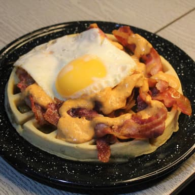 Waffle Desayuno