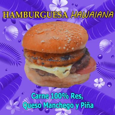 Hamburguesa Hawaiana
