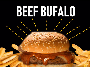 HAMBURGUESA BEEF BUFALO SENCILLA - S/P