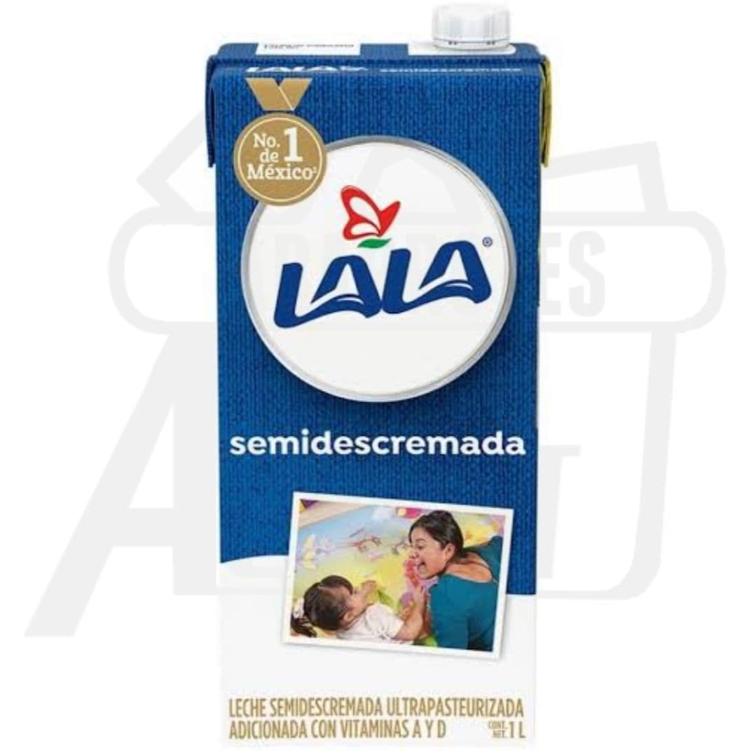 LECHE LALA SEMIDESCREMADA 1L.