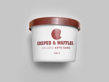 Helado Artesano Litro y Medio Vegano