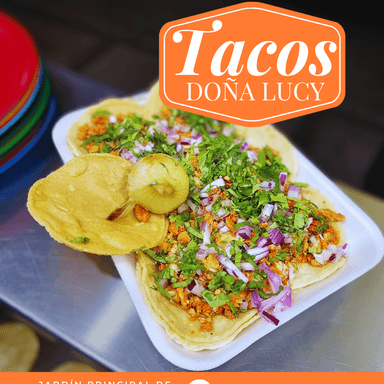 Combo 3 Tacos de Adobada + Agua Fresca 1/2 Litro