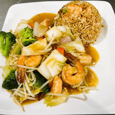 COMBINADO CON LANGOSTINO