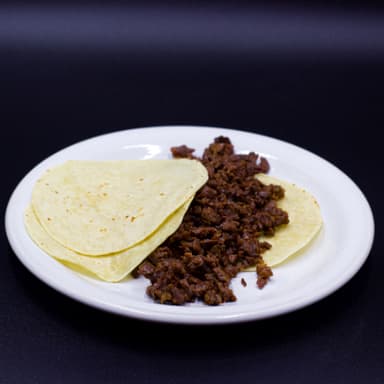 Taco de Arrachera Maíz