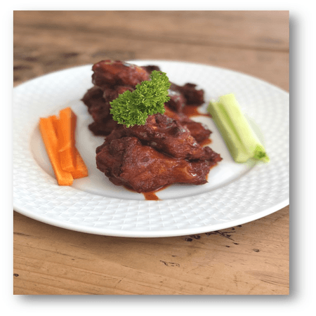 Alitas de Pollo Búfalo 8