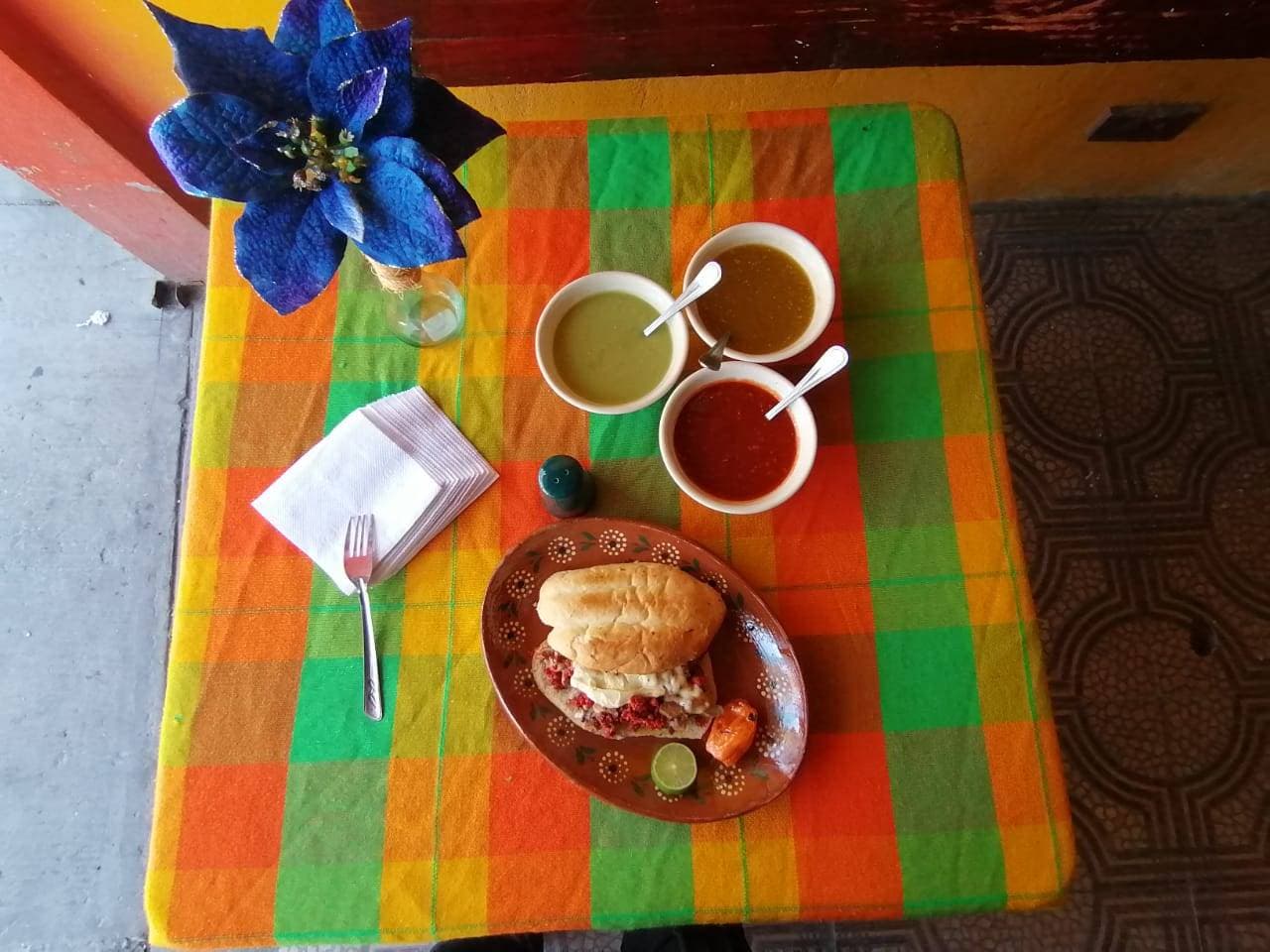 Torta De Arrachera