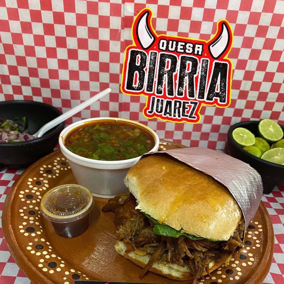 Torta de Birria de Res