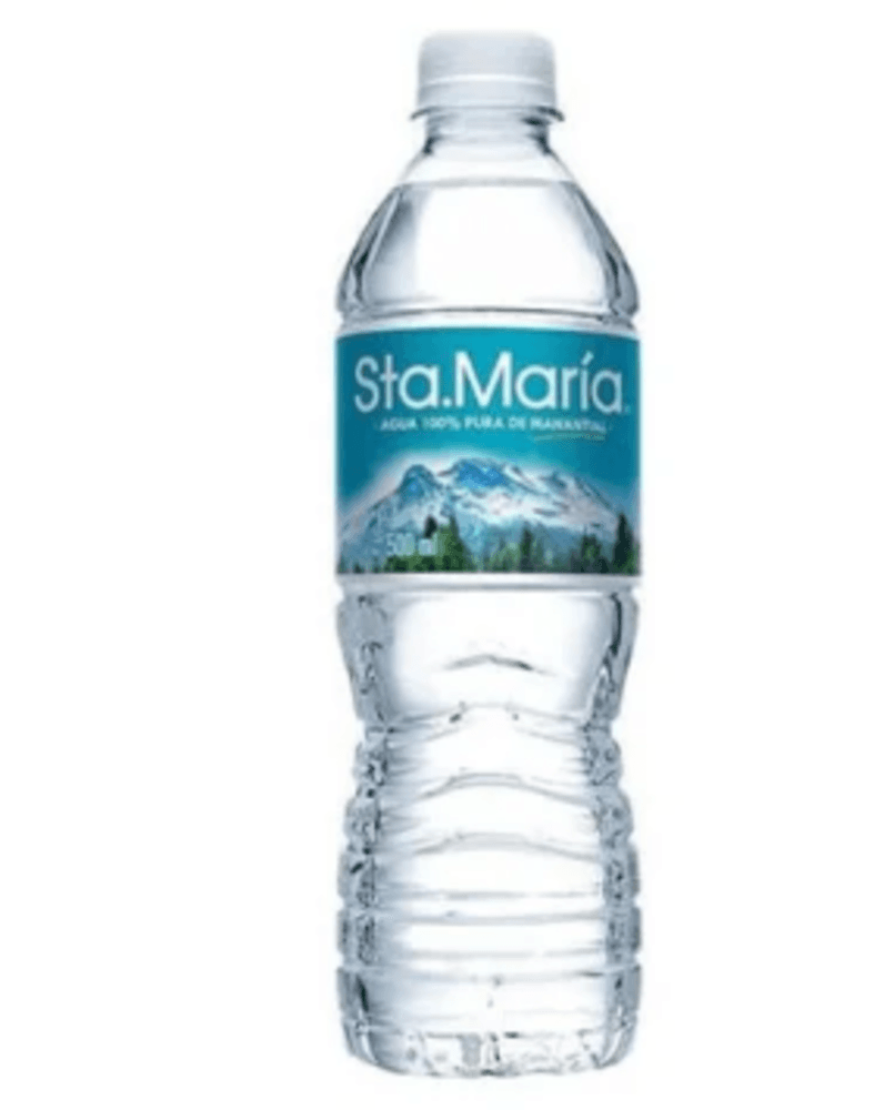 Agua embotellada Santa María