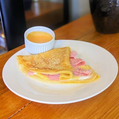 Crepa de 3 Queso con Jamón