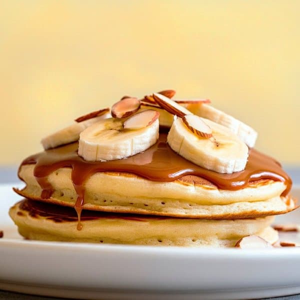 Pancakes Cajeta y Plátano
