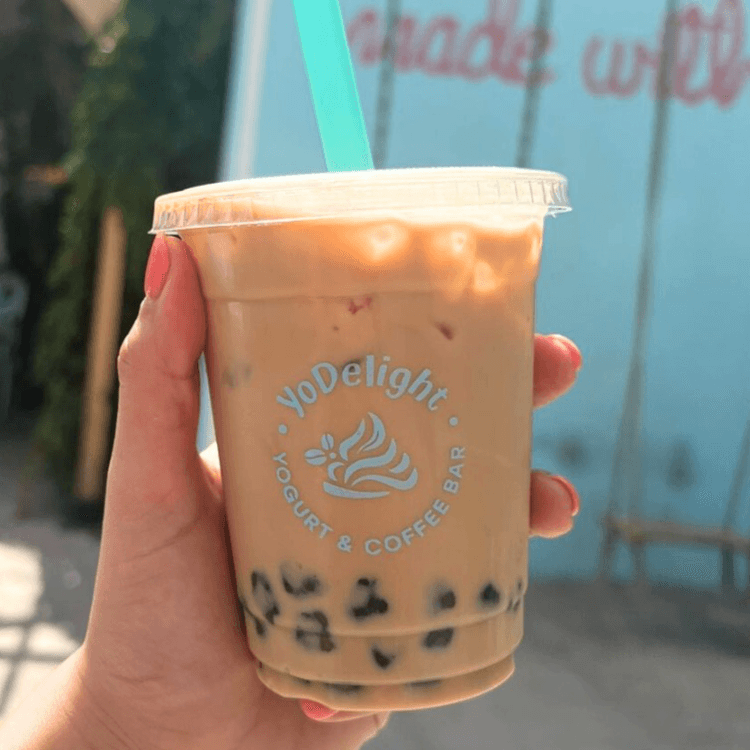 Boba latte