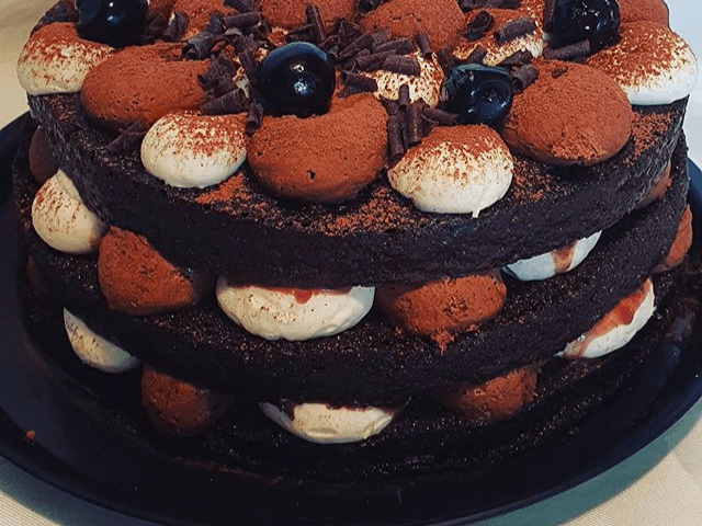 Pastel Selva Negra 8 pulgadas