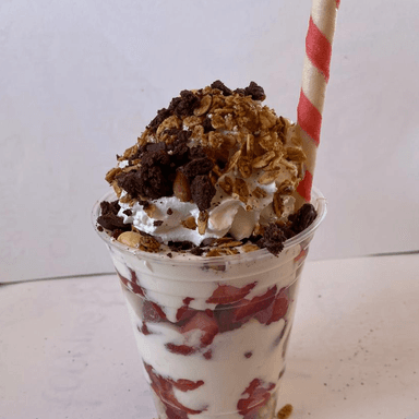 Fresas con crema medianas 12 oz