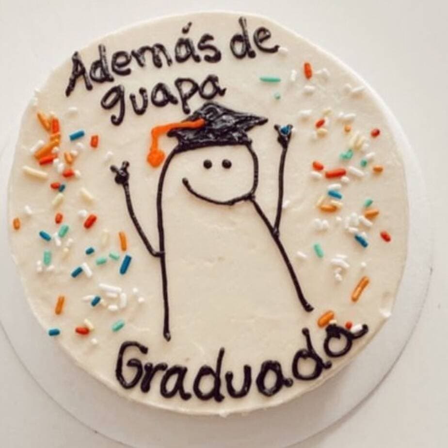 Mini Pastel - Además de Guap@… Graduad@
