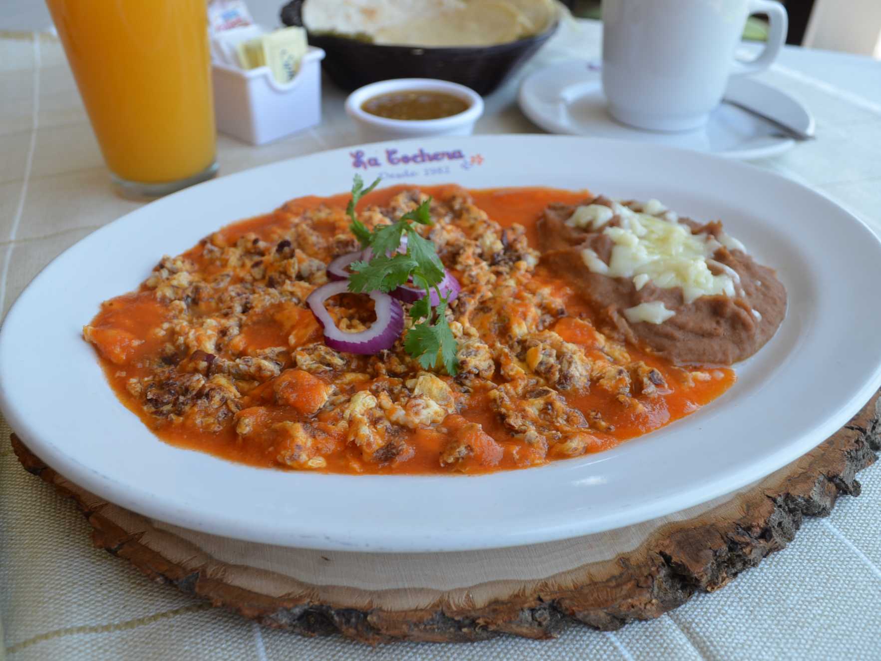 Machaca con Huevo