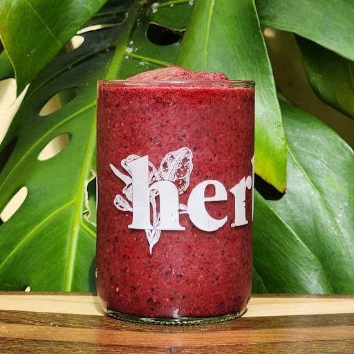 Batido de frutos rojos
