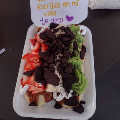 Mini hotcackes con galleta oreo