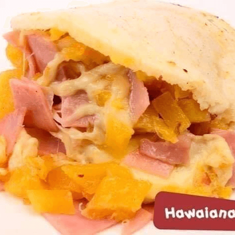 Combo HAWAIANA + Jugo del Dia + Postre