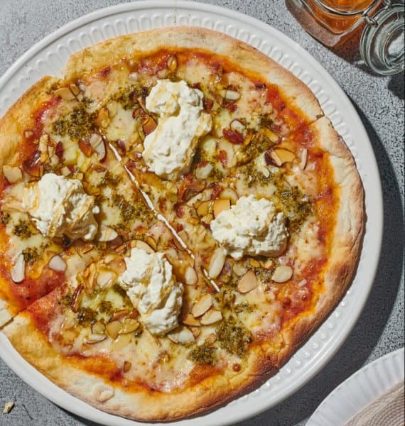 Pesto Burrata Crunch