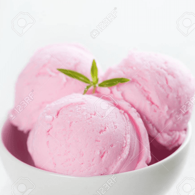 Helado de Tina de Fresa