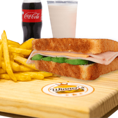 Combo Sándwich Jamón