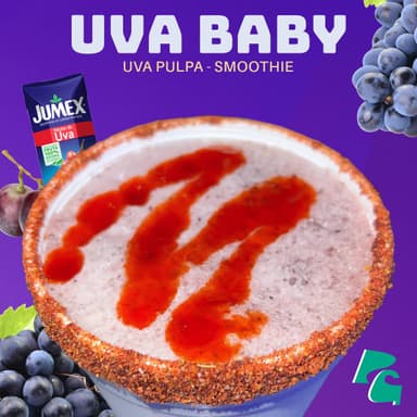 Uva Baby Sin Alcohol (Uva Smoothie)