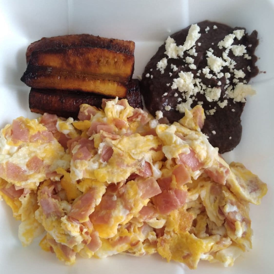 Huevo con Jamón