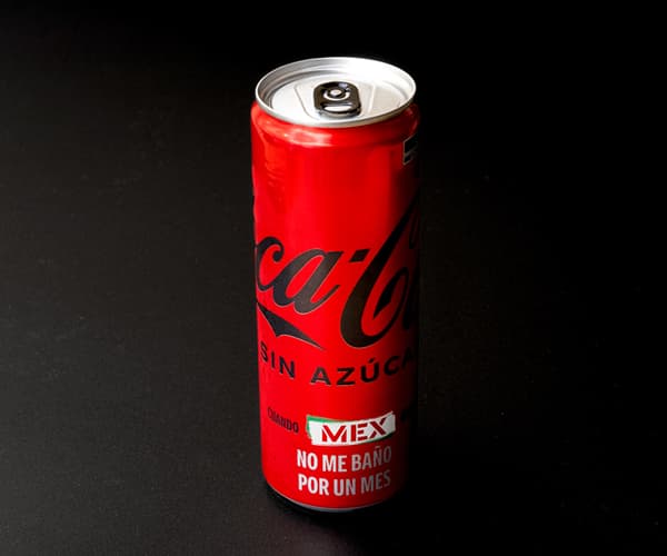 Coca Cola sin azúcar