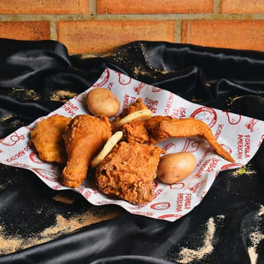 Medio Pollo Apanado