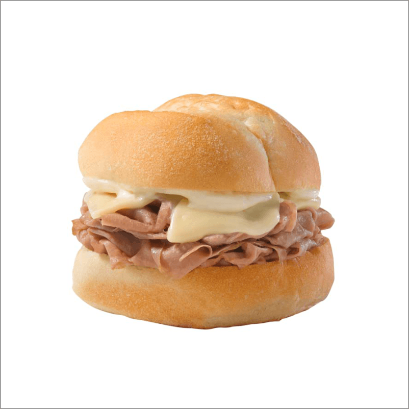 Slider Roast Beef Stack
