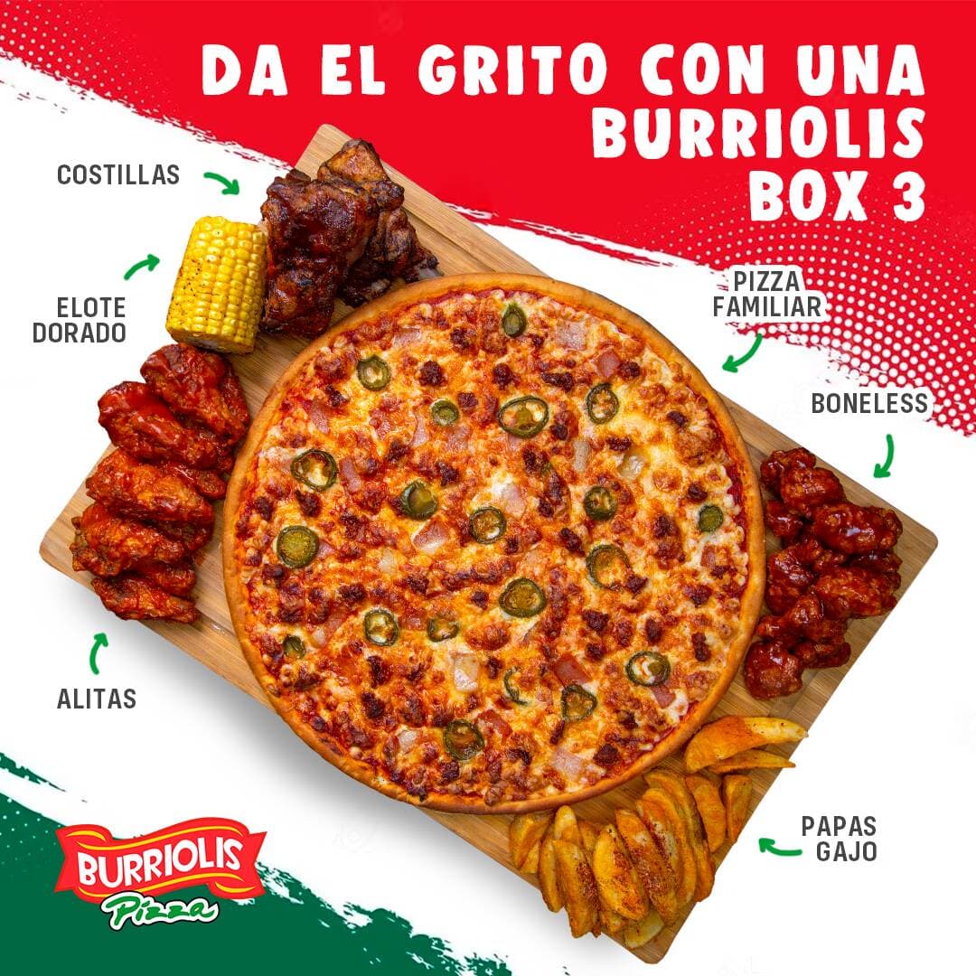 Paquete Box 3 (Come de Todo, Hasta 8 Personas)