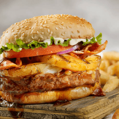 Hamburguesa Hawaiana