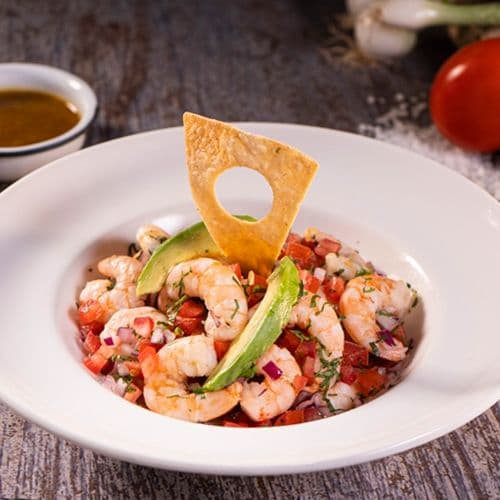 Ceviche de camarón