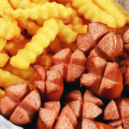 Salchipapas