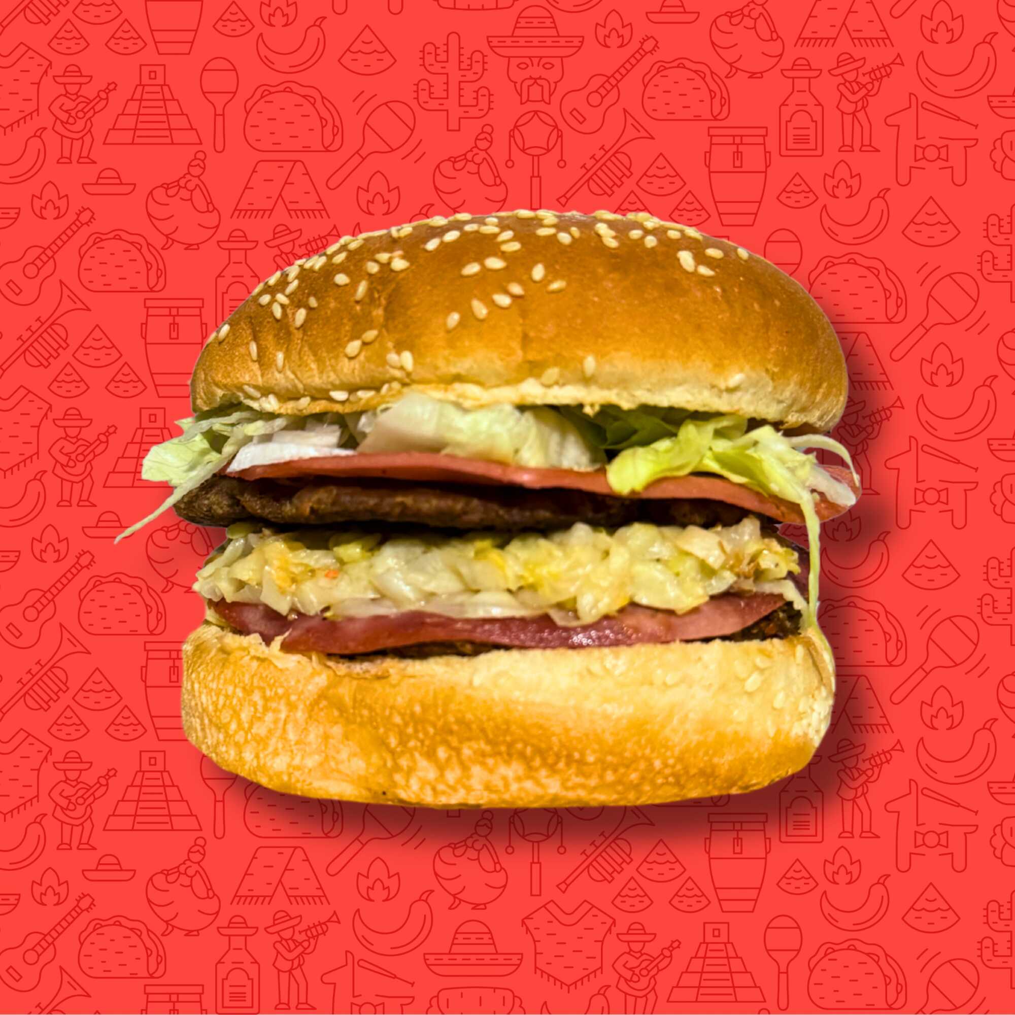 Hamburguesa Doble