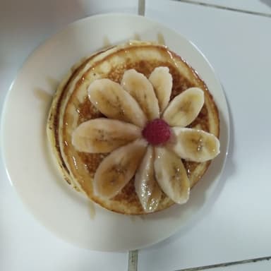 Hot Cakes+licuado 500 Ml +Gelatina Mosaico🥞🥛🍮