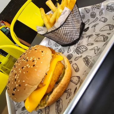 Hamburguesa Crispy Chiken