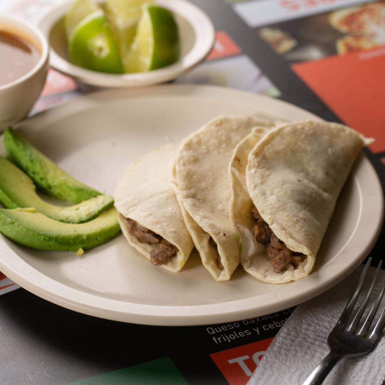 Tacos de Bistec