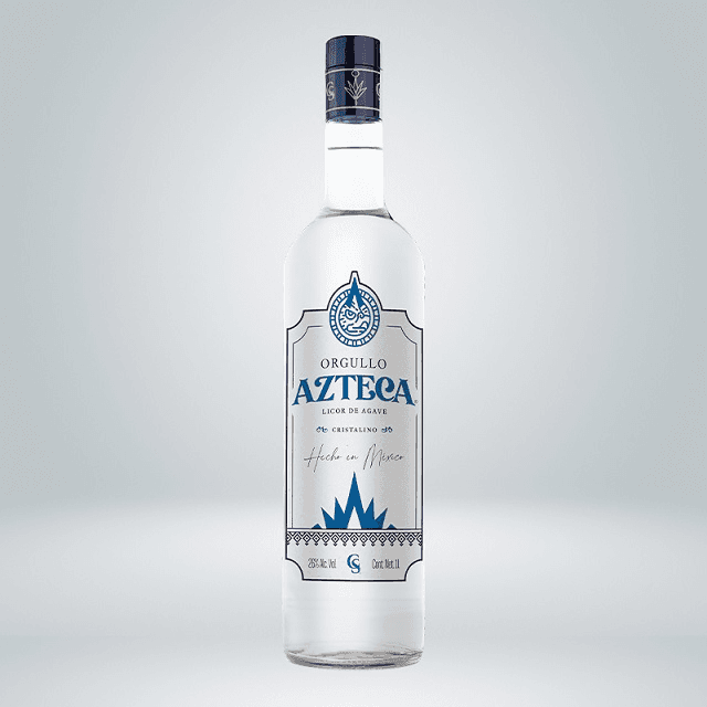 Licor De Agave Orgullo Azteca Cristalino 1000 Ml