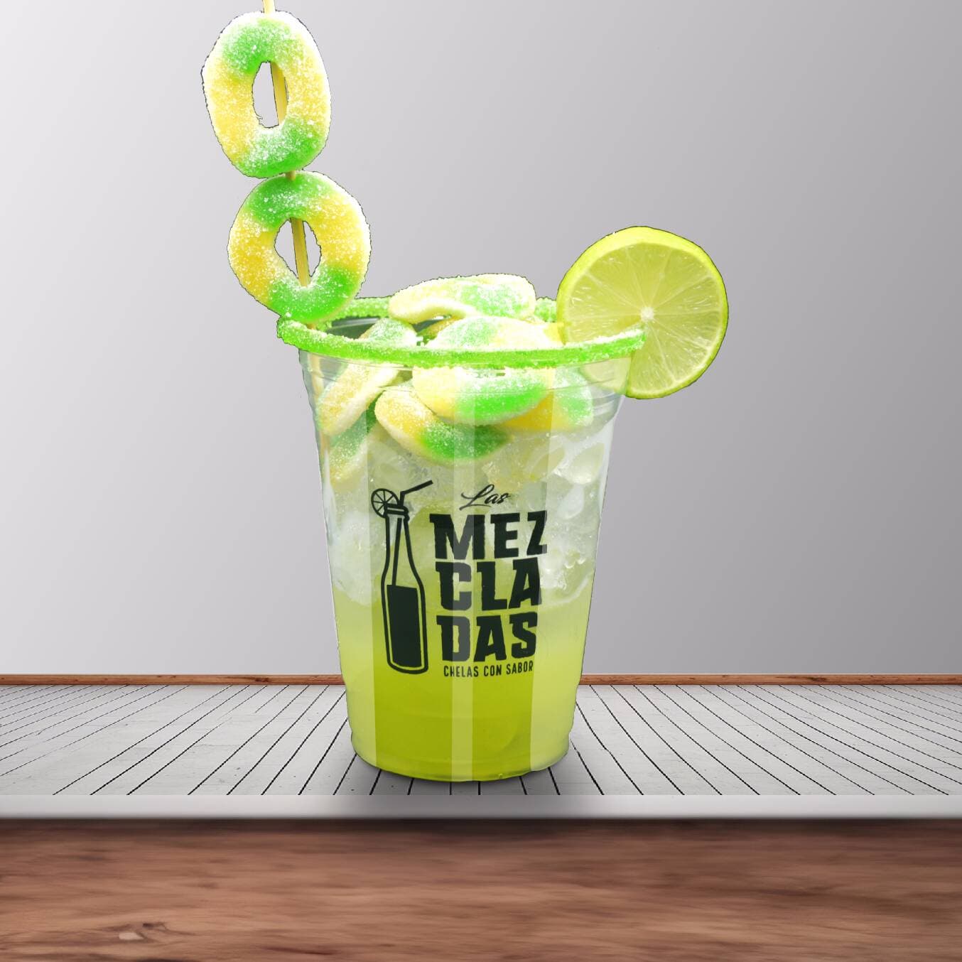 Mezclada Manzana Verde Chica 500 ml