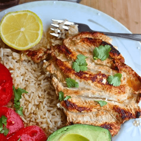 Pollo a la plancha 1/2