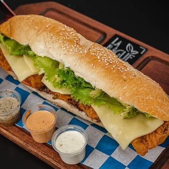 Baguette de Milanesa