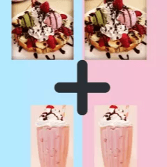 Combo Pareja Waffles + Malteadas