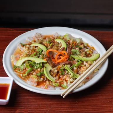 Sashimi de camarón