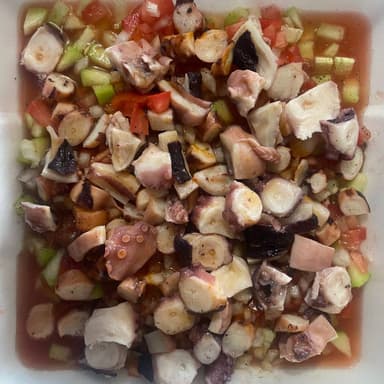 Ceviche de Pulpo